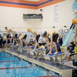 2008-01 HHS Swim meet with West Lafayette